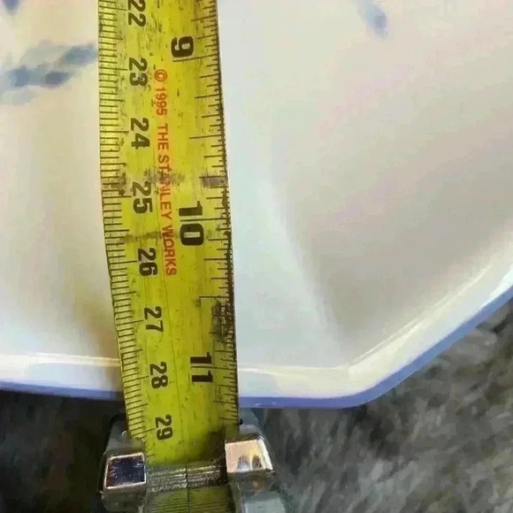 Nortake blue and white decorative  plate - Picture 8 of 9